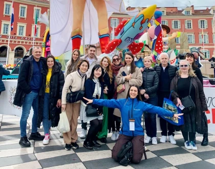 Visite guidée à pied de Nice 1H30 - Bonjour Fun