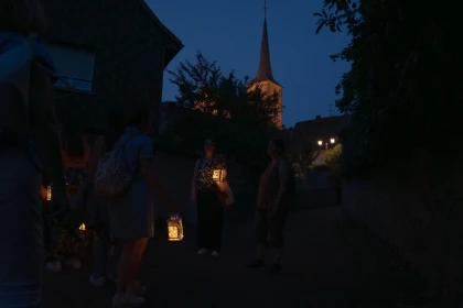 Visite guidée aux lanternes à Mittelbergheim - Bonjour Fun