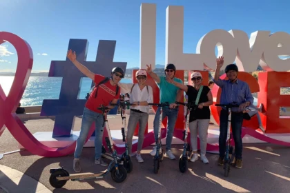 Visite guidée en trottinette électrique à Nice - Bonjour Fun