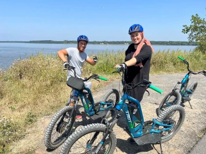 Visite Marais d'Orx en Trottinette électrique - Bonjour Fun