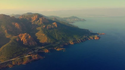 Vol parachute ascensionnel baie d'Agay - Saint Raphaël - Bonjour Fun