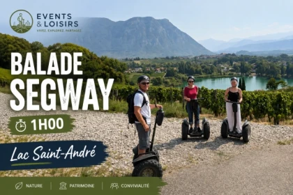 Balade Segway 1h00 - Vignoble - Bonjour Fun