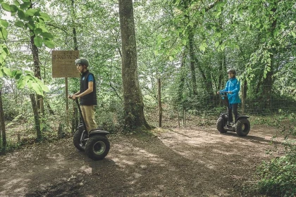 Balade Segway - "Entre les vignes de Léognan et le bois de Papaye" (1h) - Bonjour Fun