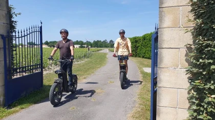Circuit trottinette tout terrain - "Entre lacs et vignobles de Pessac Léognan" (1h30) - Bonjour Fun