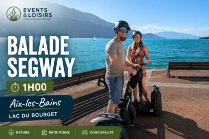 City Tour Segway 1h00 - Aix les Bains - Bonjour Fun