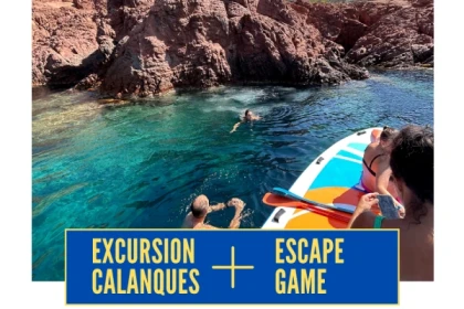combo Excursion Calanques + Escape Game - Bonjour Fun