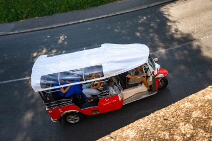 Halte gourmande à Bayonne en Tuk Tuk - Bonjour Fun