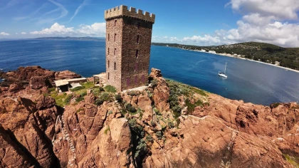 Les Calanques de l'Esterel - Départ Fréjus - Vedette  - Bonjour Fun