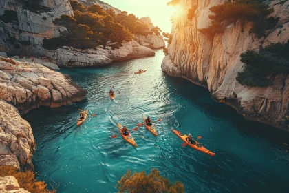 Rando palmée : Adulte Solo ou Duo - 3h - Bonjour Fun