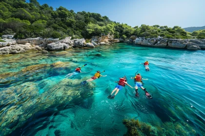 Rando palmée : Duo avec ado - 3h - Bonjour Fun