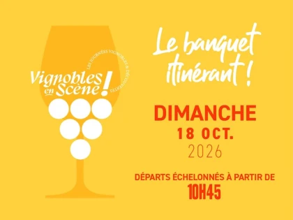 SOLD OUT - Le Banquet itinérant de Vignobles en Scène à Gaillac - Bonjour Fun