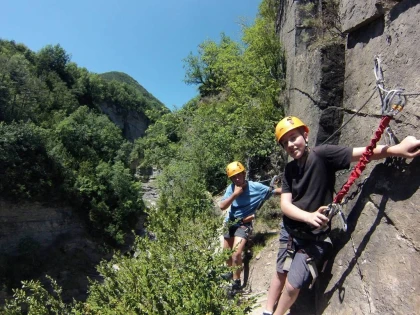 Via ferrata sportive à Saint-Lary - Bonjour Fun
