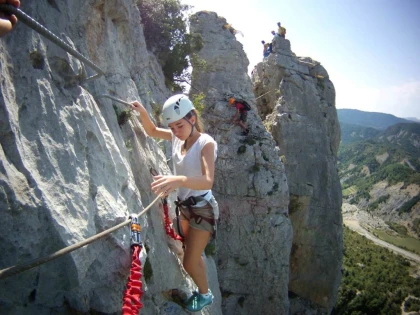 Via ferrata sportive à Saint-Lary - Bonjour Fun