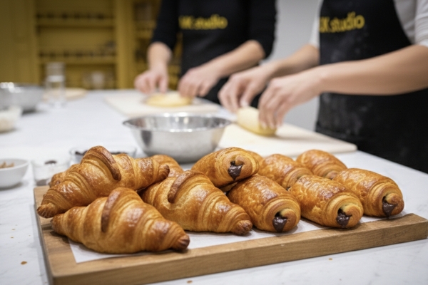 Atelier Adulte - Croissants et pains au chocolat - Bonjour Fun