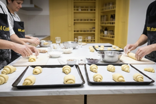 Atelier Adulte - Croissants et pains au chocolat - Bonjour Fun