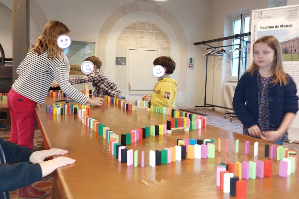 Atelier Chute de Dominos - Bonjour Fun