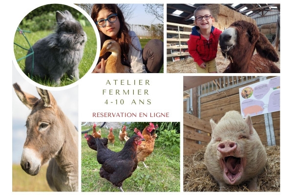 Atelier "Petit fermier" 4-10 ans - Bonjour Fun