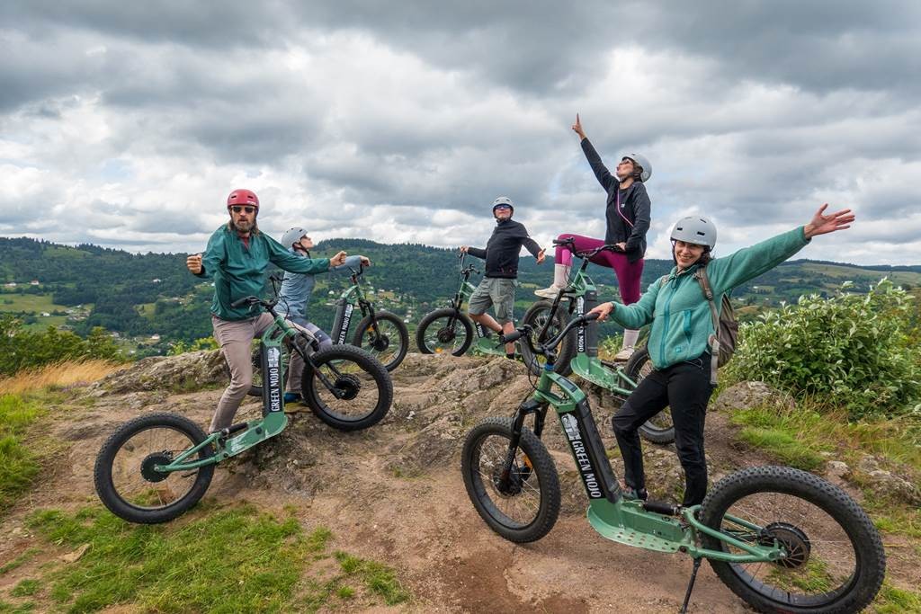 Balade de 2h avec apéro en trottinette électrique - Bonjour Fun