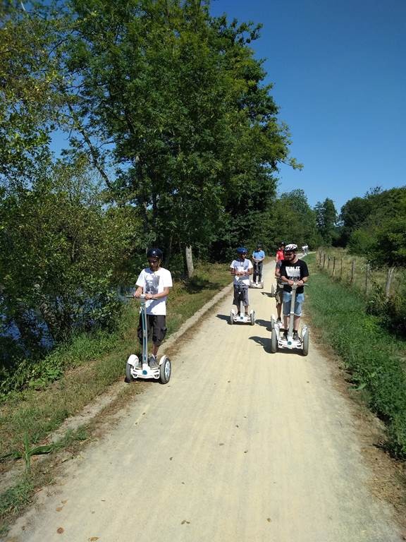 BALADE GYROPODE BORDS DE MAYENNE à CHANGE. - Bonjour Fun