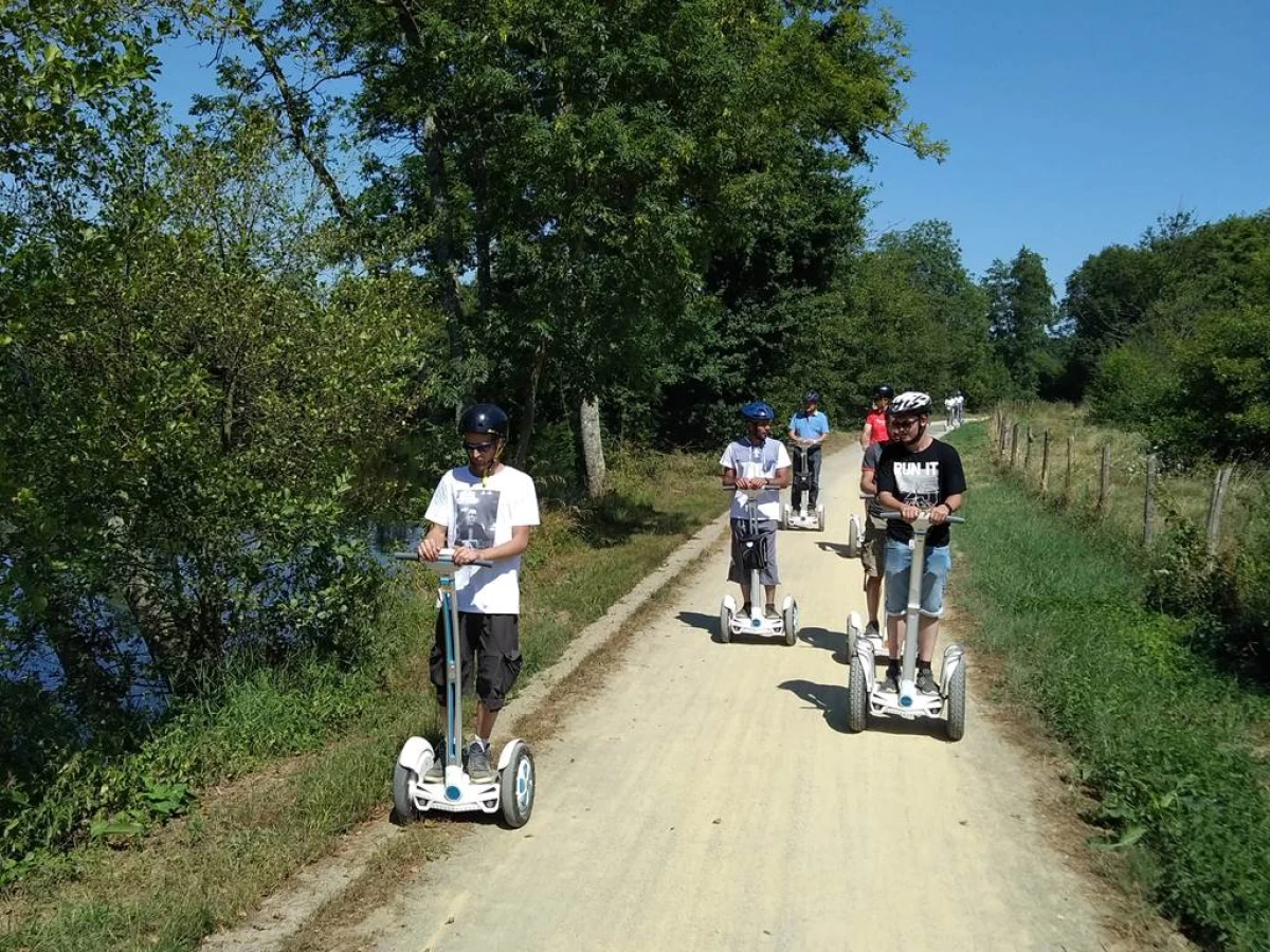 BALADE GYROPODE BORDS DE MAYENNE à CHANGE. - Bonjour Fun