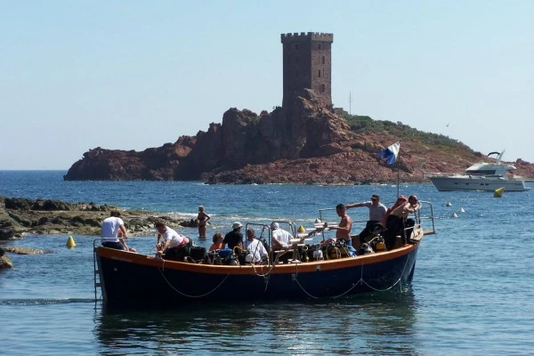 Baptême de plongée Ile d'Or - Saint-Raphaël - Bonjour Fun