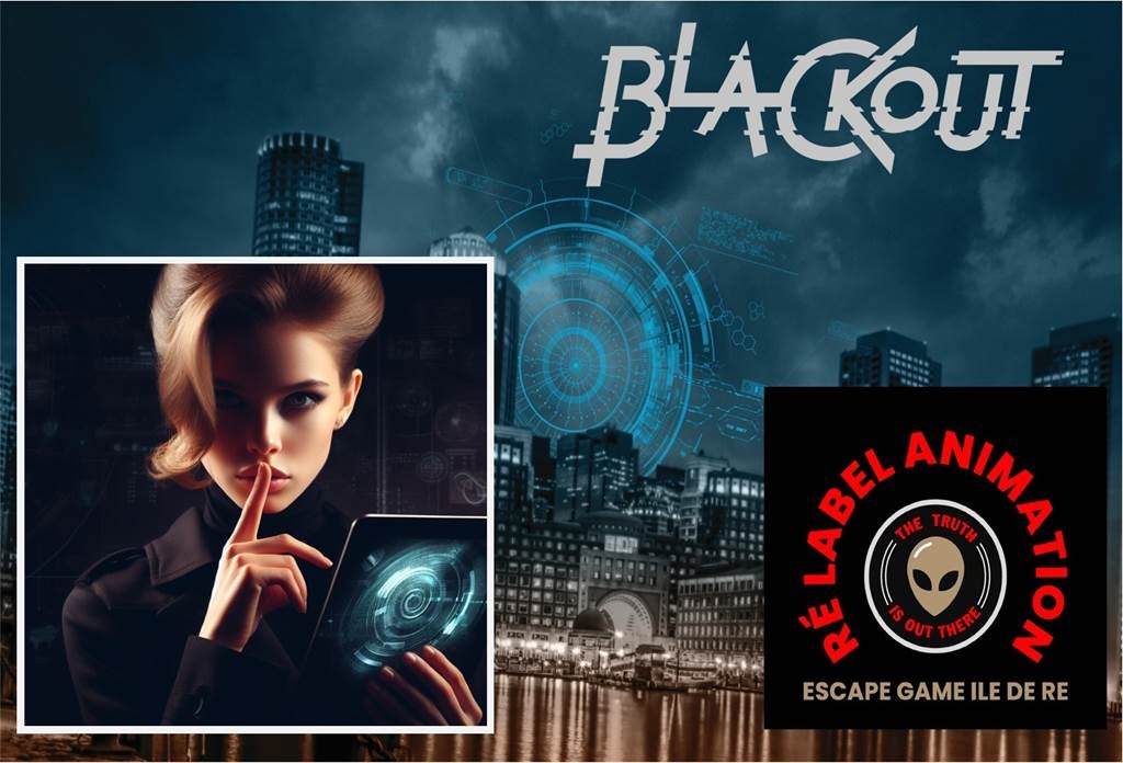 Blackout - Escape game Cyber Pirate - Bonjour Fun