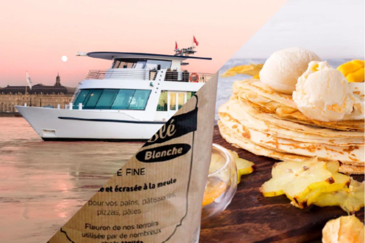 Bordeaux: Croisière Crêpes de Garonne - Bonjour Fun
