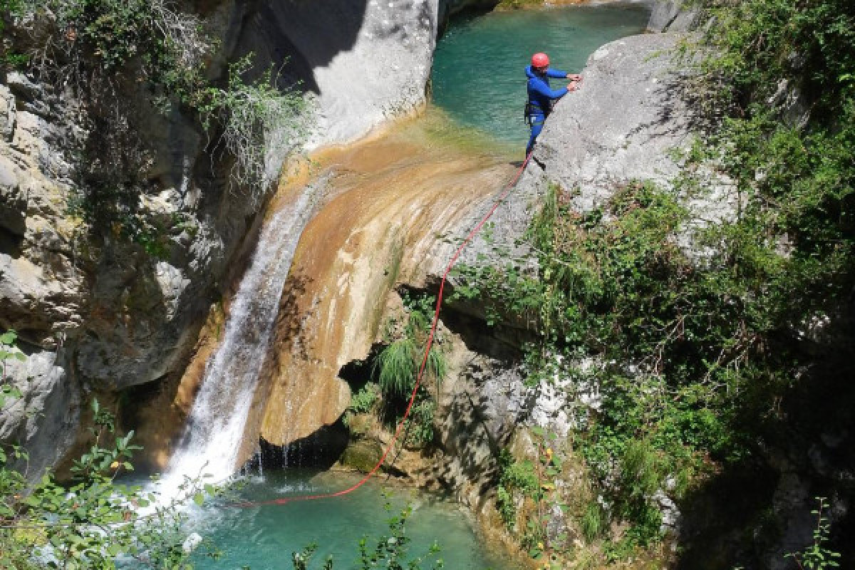 Canyoning Vallée de la Roya carleva - Bonjour Fun