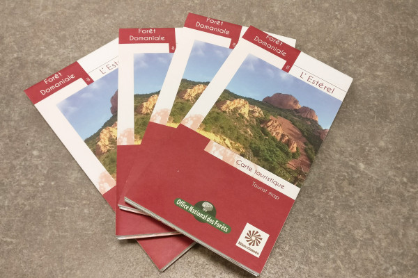 Carte ONF - Forêt domaniale de l'Estérel - Bonjour Fun