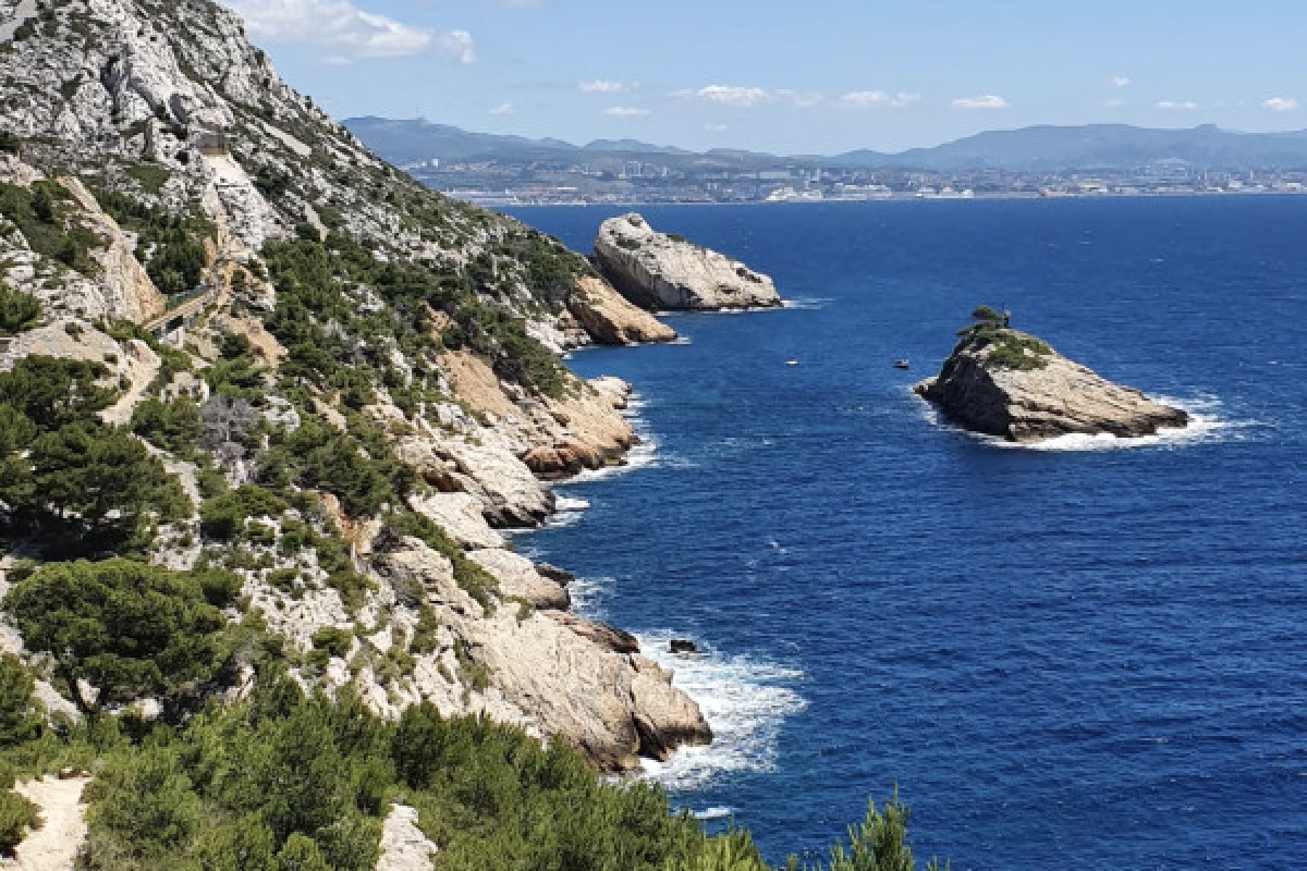 Catamaran dans la baie de Marseille. Départ l'Estaque - Bonjour Fun