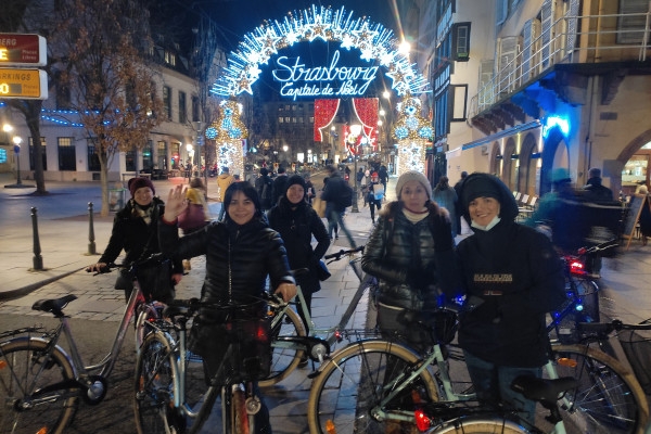 CHRISTMAS SPECIAL :  BIKE & WALKING TOUR Combo (english) - Bonjour Fun