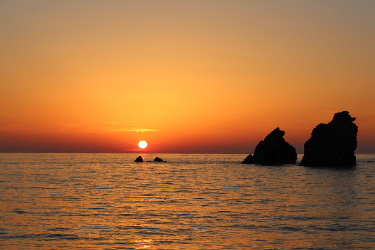 Coucher de soleil Sanguinaires  - Bonjour Fun