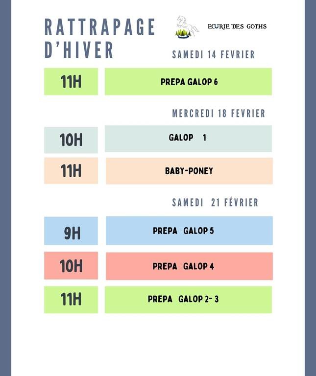 Cours rattrapage - Bonjour Fun