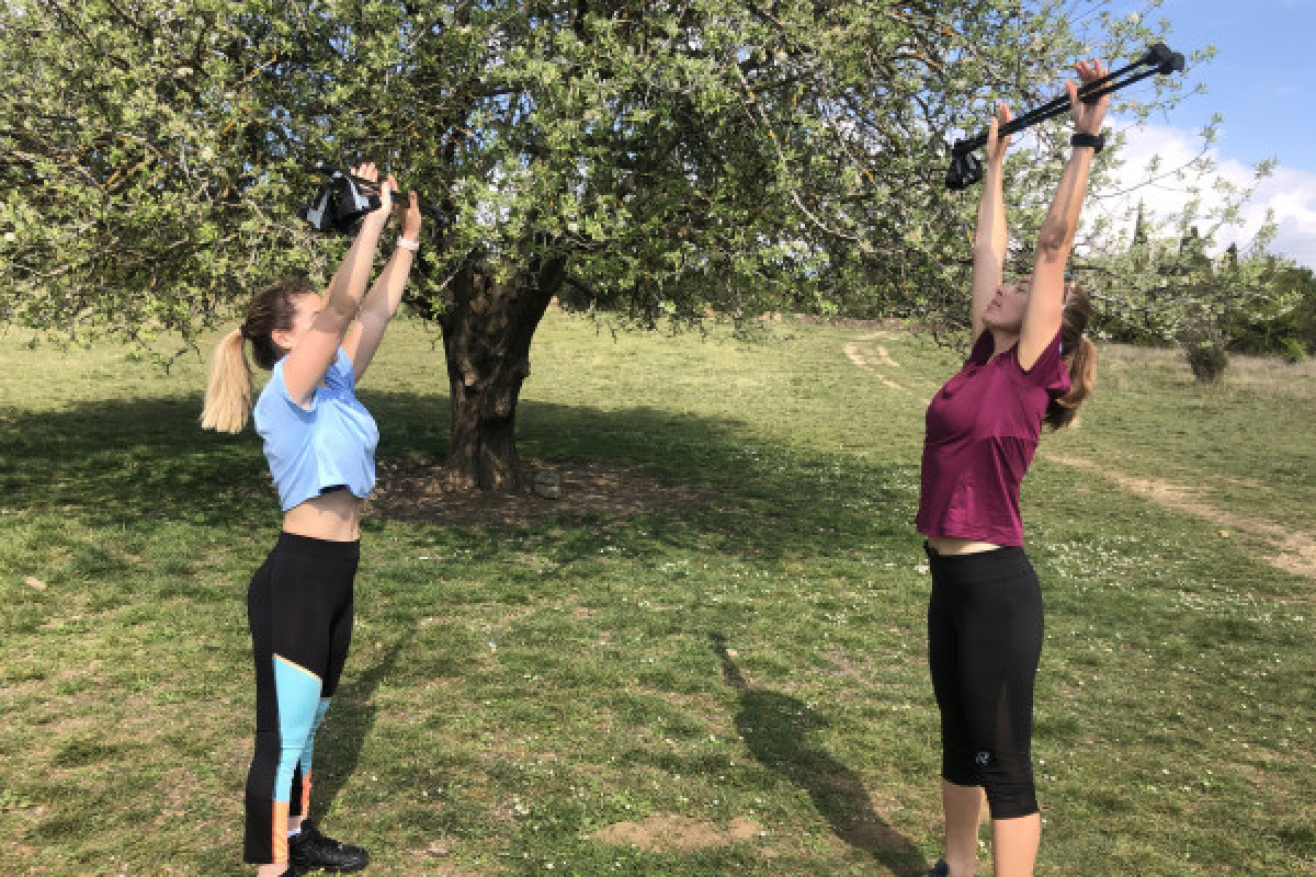 Découverte de la marche nordique - Bonjour Fun