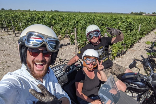 Départ de Saint-Emilion - balade privée dans les vignes - Bonjour Fun