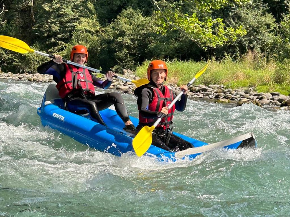Descente du Gave de Pau en CANORAFT - Bonjour Fun