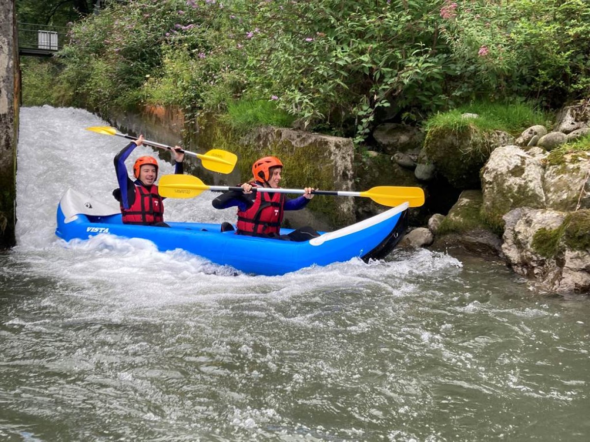 Descente du Gave de Pau en CANORAFT - Bonjour Fun