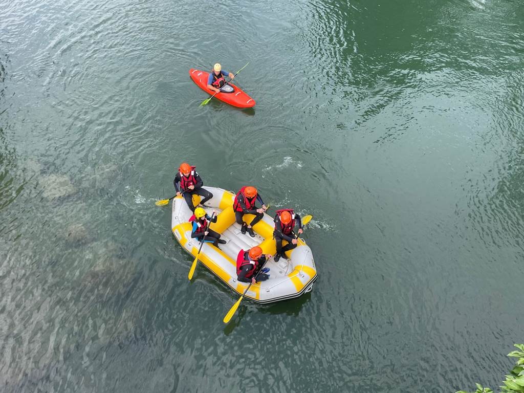 Descente du Gave de Pau en MINIRAFT - Bonjour Fun