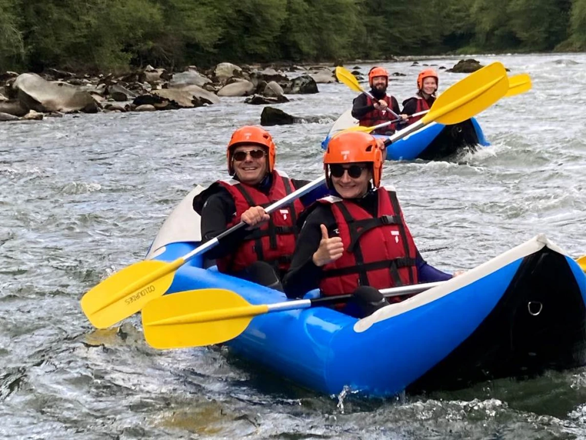 Descente du Gave de Pau RAFTING / MINIRAFT / CANORAFT - Bonjour Fun
