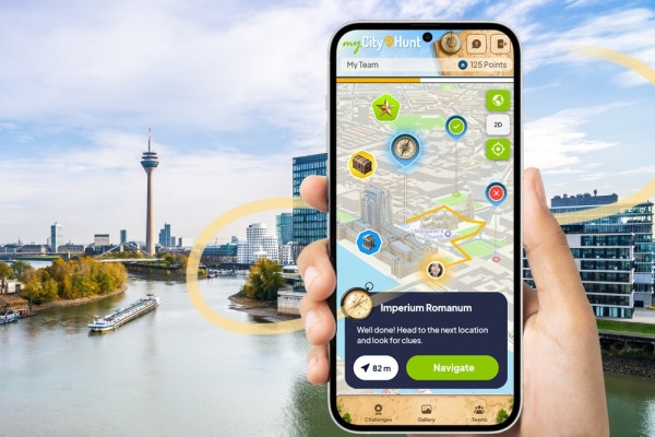 Digital Scavenger Hunt Dusseldorf - Bonjour Fun