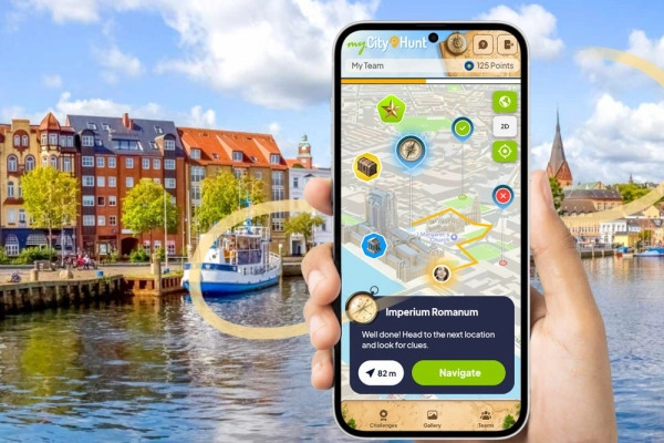 Digital Scavenger Hunt Flensburg - Bonjour Fun