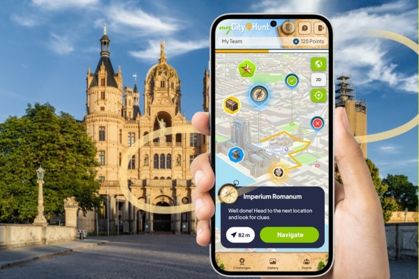 Digital Scavenger Hunt Schwerin - Bonjour Fun