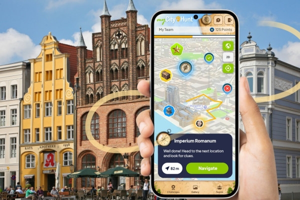 Digital Scavenger Hunt Stralsund - Bonjour Fun