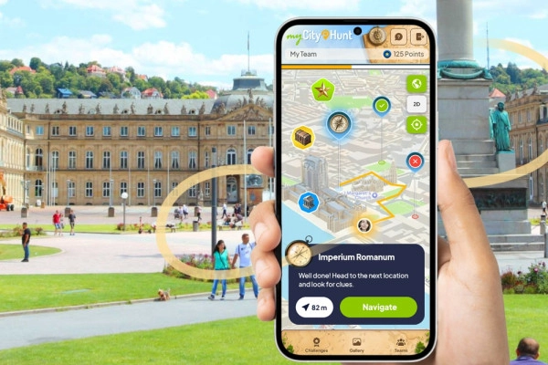 Digital Scavenger Hunt Stuttgart - Bonjour Fun