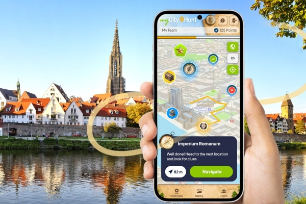 Digitale Schnitzeljagd Ulm - Bonjour Fun