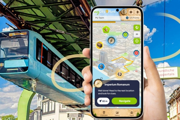 Digital Scavenger Hunt Wuppertal - Bonjour Fun