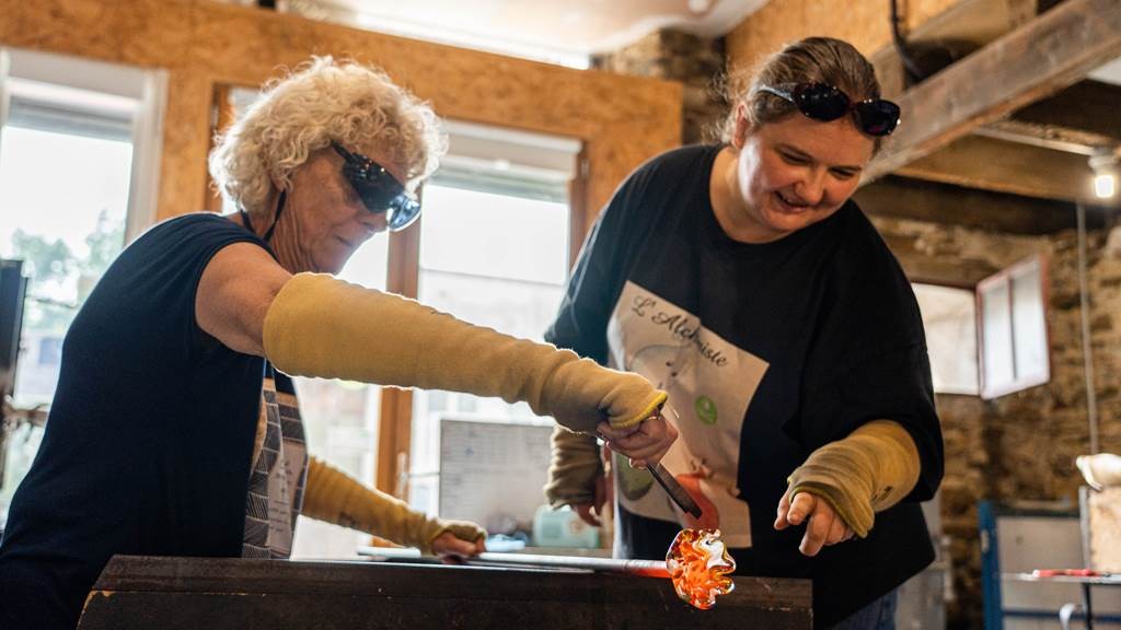 Duo mini-atelier fleur ou boule de Noël - Bonjour Fun
