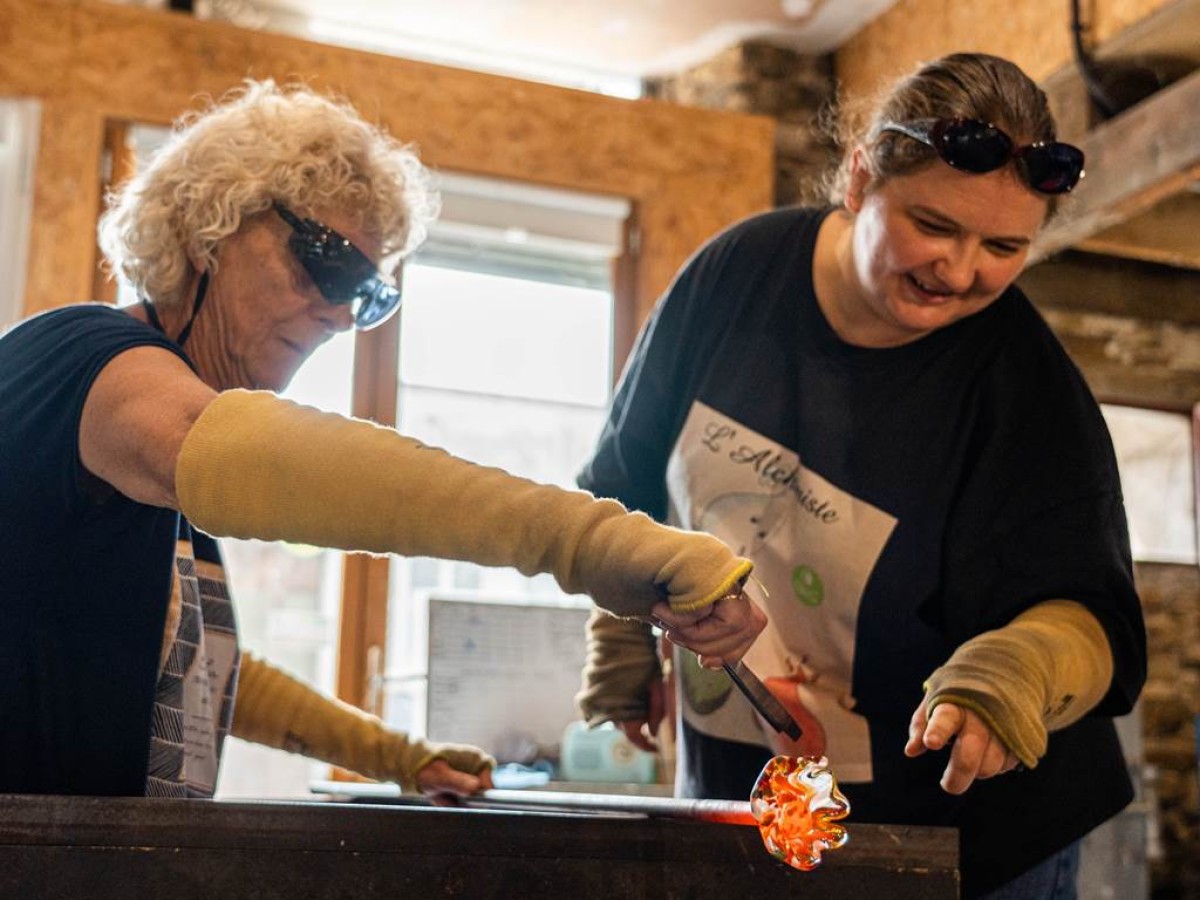 Duo mini-stage fleur ou boule de Noël - Bonjour Fun