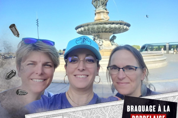 Escape game extérieur - Braquage à la bordelaise - Bonjour Fun