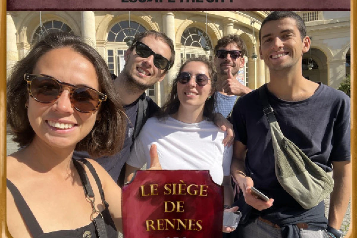 Escape game extérieur - Le Siège de Rennes - Bonjour Fun